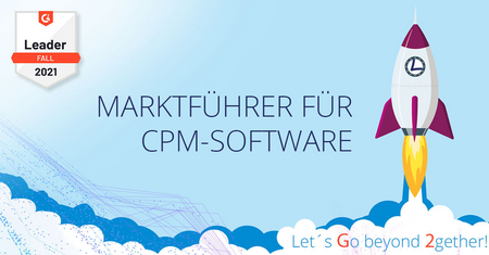 G2 market leader fall 2021 for CPM Software