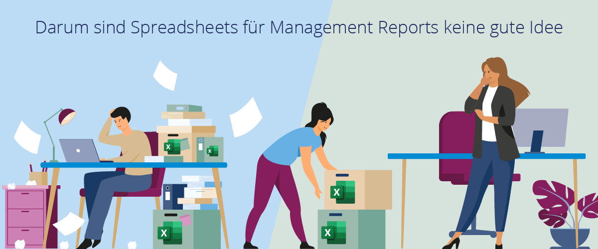 spreadsheets excel für management reports keine gute idee